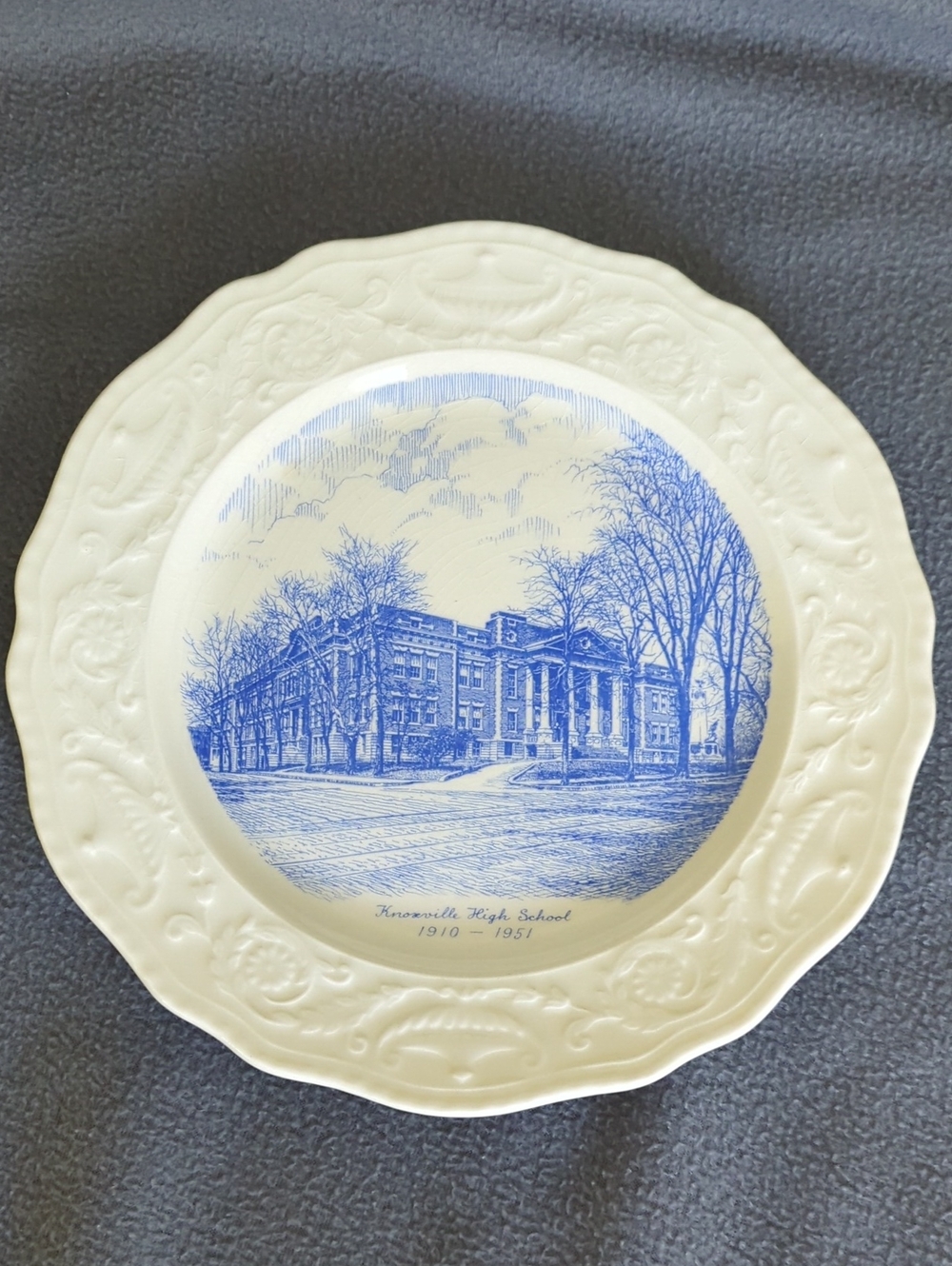 Knoxville High School 1910-1951 Commemorative  Plate